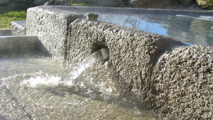 The roman baths spring